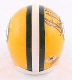 Sterling Sharpe Signed Green Bay Packers Mini Helmet (MAB COA) 5xPro Bowl W.R.