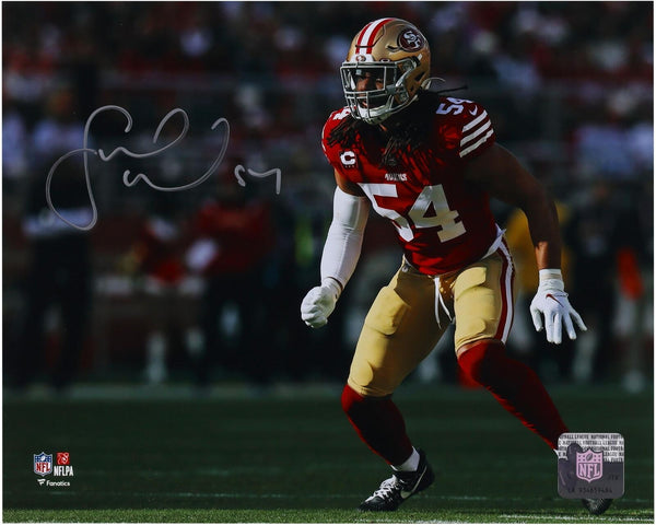 Fred Warner San Francisco 49ers Autographed 8" x 10" In Stance Photograph