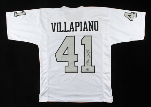Phil Villapiano Signed Oakland Raiders Jersey (Pro Player Holo) 4xPro Bowl LB