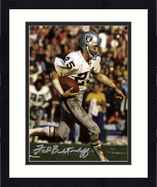 Framed Fred Biletnikoff Las Vegas Raiders Autographed 8" x 10" Run Photograph