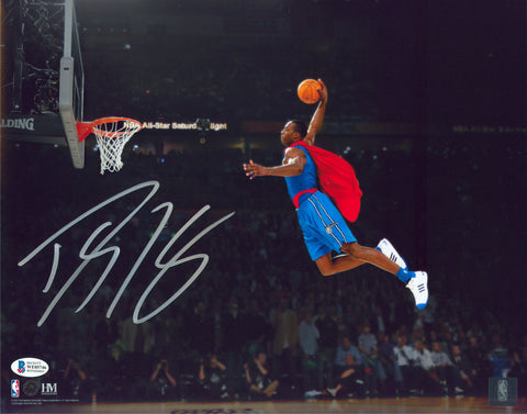Magic Dwight Howard Authentic Signed 11x14 Superman Photo BAS Witnessed