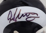 Todd Gurley Autographed Signed Los Angeles Rams Mini Helmet Beckett BAS #J87563