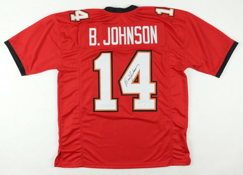 Brad Johnson Signed Tampa Bay Buccaneers Jersey (JSA COA) Super Bowl XXXVII Q.B.