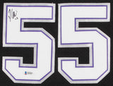 Jason Williams Signed Sacramento Kings Custom Jersey (Beckett COA) 7th Pk 1998