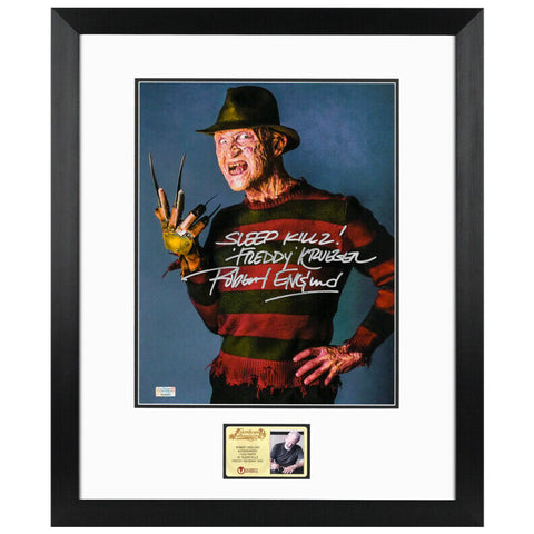Robert Englund Autographed A Nightmare on Elm Street Dream Warriors 11x14 Photo