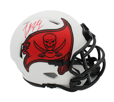 Trent Dilfer Signed Tampa Bay Buccaneers Speed Lunar NFL Mini Helmet