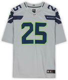 Framed Richard Sherman Seattle Seahawks Autographed Nike Gray Limited Jersey