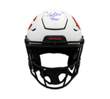 Charles Tillman Chicago Bears Speed Flex Authentic Lunar NFL Helmet w/Peanut