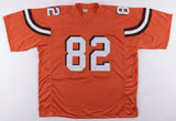 Ozzie Newsome Signed Cleveland Browns Jersey (Beckett Hologram) 3xPro Bowl TE
