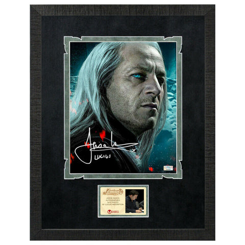 Jason Isaacs Autographed Harry Potter Lucius Malfoy 8x10 Framed Photo