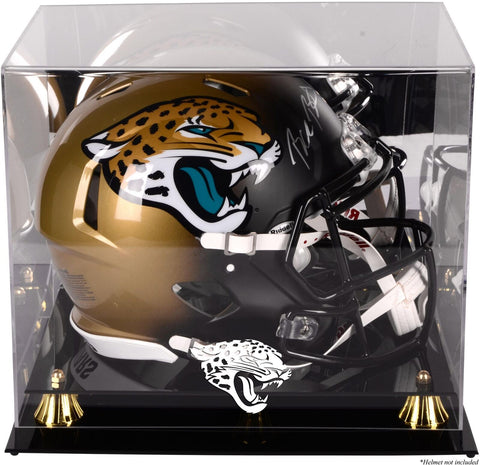 Jacksonville Jaguars 2013-Present Golden Classic Helmet Display Case