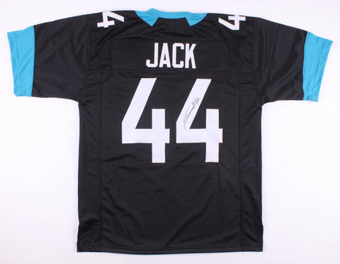 Myles Jack Signed Jaguars Black Jersey (JSA COA) Jacksonville Linebacker / UCLA