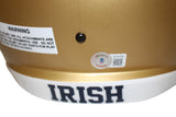 Michael Mayer Signed Notre Dame Fighting Irish F/S Speed Helmet Beckett 39137