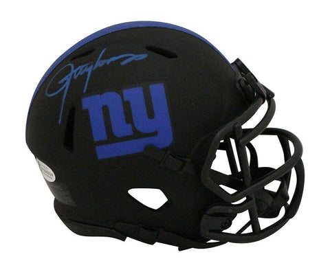 Lawrence Taylor Autographed New York Giants Eclipse Mini Helmet Beckett 33533