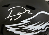 Darius Slay Autographed Philadelphia Eagles Eclipse Mini Helmet- Beckett *Silver
