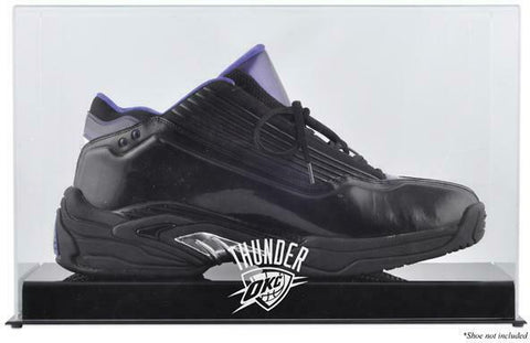 Thunder Team Logo Basketball Shoe Display Case - Fanatics