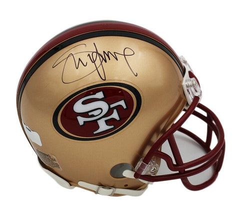 Steve Young Signed San Francisco 49ers VSR4 Throwback NFL Mini Helmet