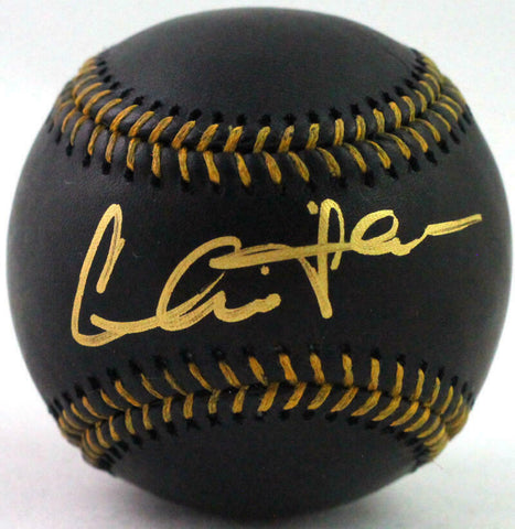 Charlie Sheen Autographed Rawlings OML Black Baseball- JSAW *Gold