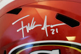 Frank Gore Autographed San Francisco 49ers F/S Flash Speed Helmet BAS 34535