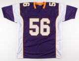 E. J. Henderson Signed Minnesota Vikings Jersey (TSE COA) 2010 Pro Bowl L.B.