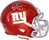 Phil Simms New York Giants Signed Riddell Flash Speed Mini Helmet