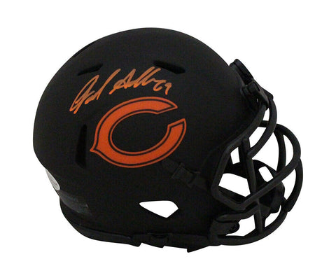 Jared Allen Autographed/Signed Chicago Bears Eclipse Mini Helmet Beckett 37666