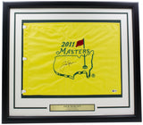 Jack Nicklaus Signed Framed 2011 Masters Golf Flag BAS LOA A43186