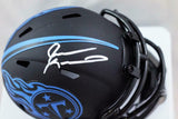 Jevon Kearse Autographed Tennessee Titans Eclipse Mini Helmet- JSA W Auth *White