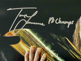 TREVOR LAWRENCE Autographed "18 Champs" Clemson 11" x 14" Photograph FANATICS