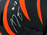 AJ Green Autographed Bengals Authentic Eclipse F/S Helmet- Beckett W *Silver