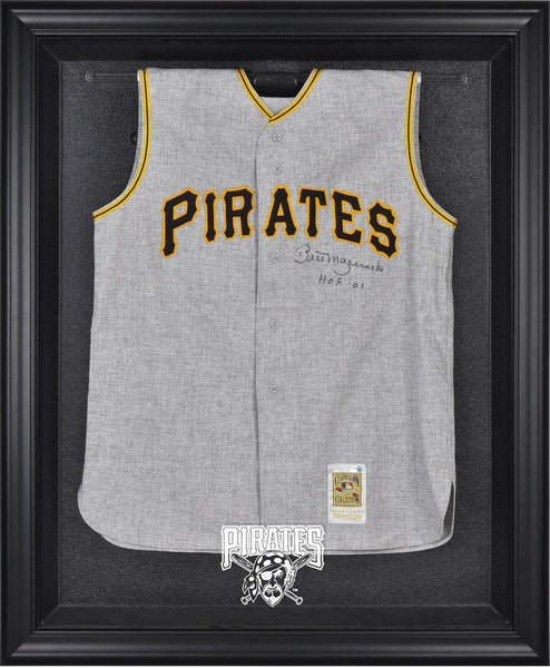 Pittsburgh Pirates Black Framed Logo Jersey Display Case Authentic