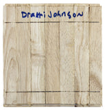 Kentucky Dakari Johnson Authentic Signed 6x6 Floorboard Autographed BAS #BG79111