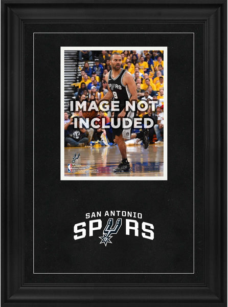 San Antonio Spurs Deluxe 8x10 Vertical Photo Frame w/Team Logo