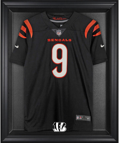 Cincinnati Bengals Frame Jersey Display Case-Black Authentic