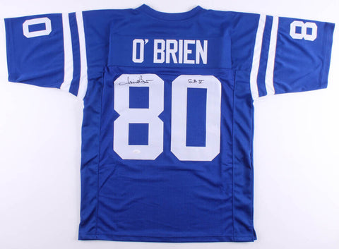 Jim O'Brien Signed Baltimore Colts Jersey Inscribed "S.B. V"(JSA COA) Kicker /WR