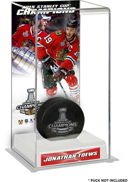 Jonathan Toews Chicago Blackhawks 2015 Stanley Cup Champs Dlx Puck Case
