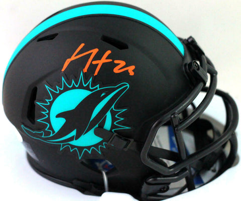 Xavien Howard Signed Miami Dolphins Eclipse Mini Helmet - Beckett Witness *Org