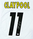 Chase Claypool Autographed White Pro Style Jersey- Beckett W *Silver *R1