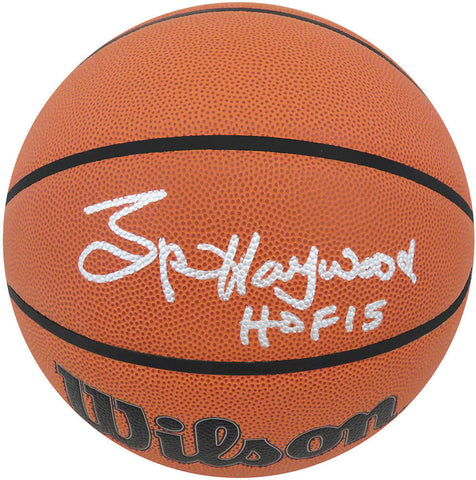 Spencer Haywood Signed Wilson Indoor/Outdoor NBA Basketball w/HOF'15 - (SS COA)
