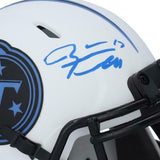 Ryan Tannehill Tennessee Titans Signed Lunar Eclipse Alternate Mini Helmet