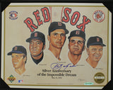 Carl Yastrzemski Autographed Boston Red Sox 8x10 Photo Upper Deck 35669