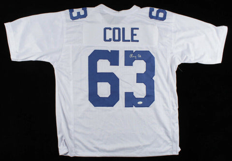 Larry Cole Signed Dallas Cowboys Jersey (JSA COA) 2xSuper Bowl Champ VI & XII
