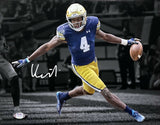 Kevin Austin Jr. Signed Notre Dame 11x14 Spotlight Football Photo PSA