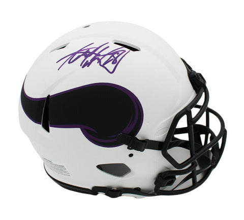 Adrian Peterson Signed Minnesota Vikings Speed Authentic Lunar NFL Helmet