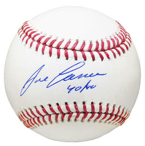 Jose Canseco (Oakland A's) Signed Rawlings MLB Baseball w/40-40 - SCHWARTZ COA