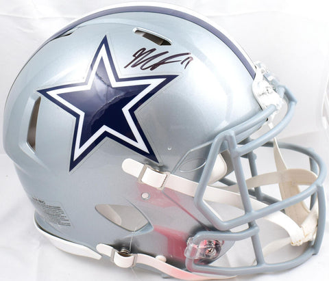 MICAH PARSONS Autographed Dallas Cowboys Authentic Speed Helmet FANATICS