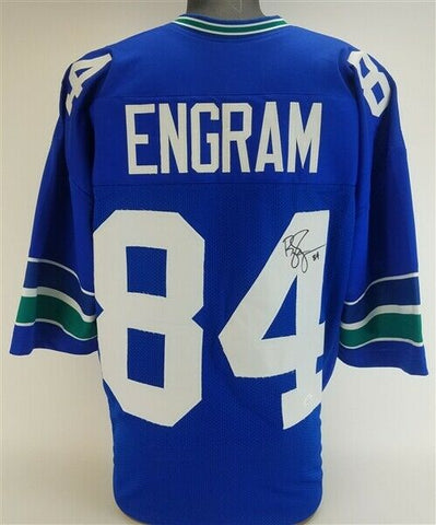 Bobby Engram Signed Seattle Seahawks Jersey (JSA COA) 2nd Round Pick 1996 WR