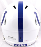 Reggie Wayne Autographed Indianapolis Colts F/S 2020 Speed Helmet- PSA *Black