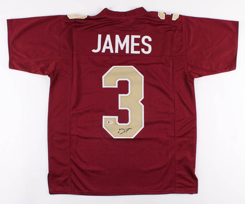 Derwin James Signed Florida State Seminoles Jersey (Beckett) Chargers All Pro DB