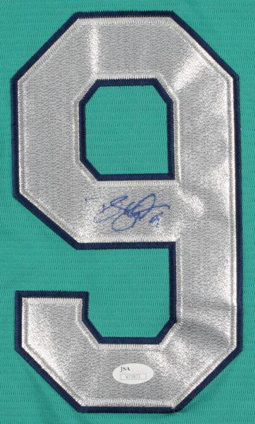 Dee Gordon Seattle Mariners Signed Autographed Teal #9 Jersey JSA